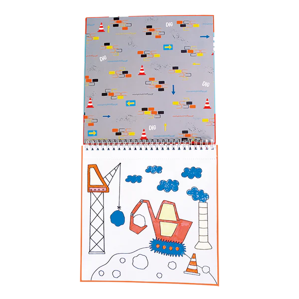 Magic colouring fun - construction