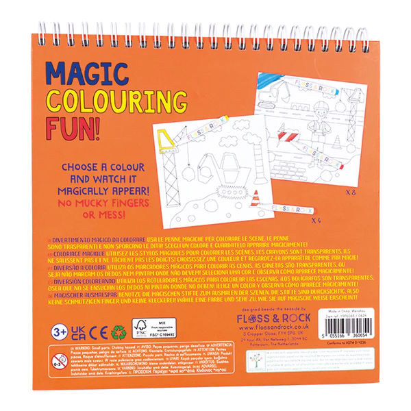 Magic colouring fun - construction