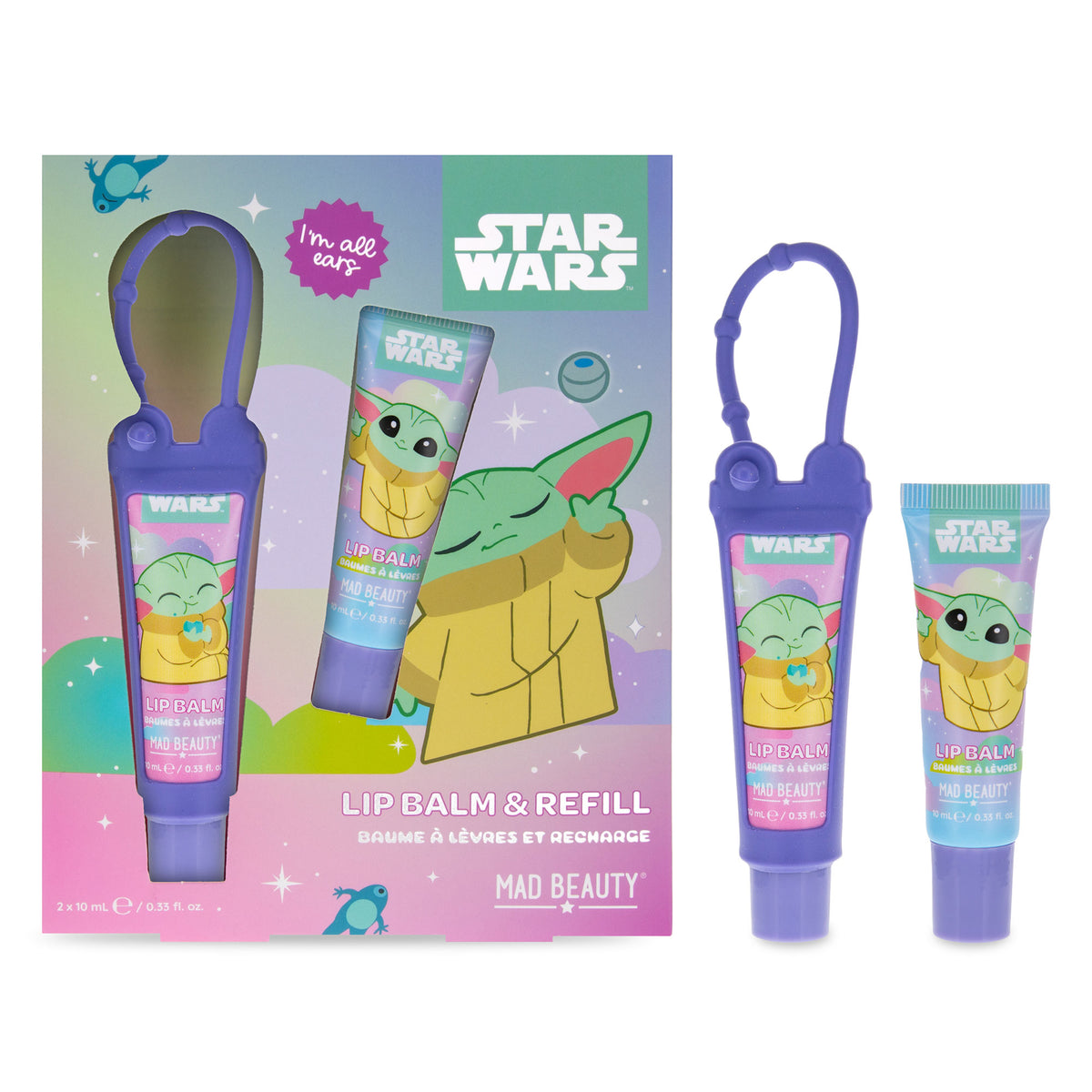 Σετ Lip Balm με Ανταλλακτικό Star Wars Grogu