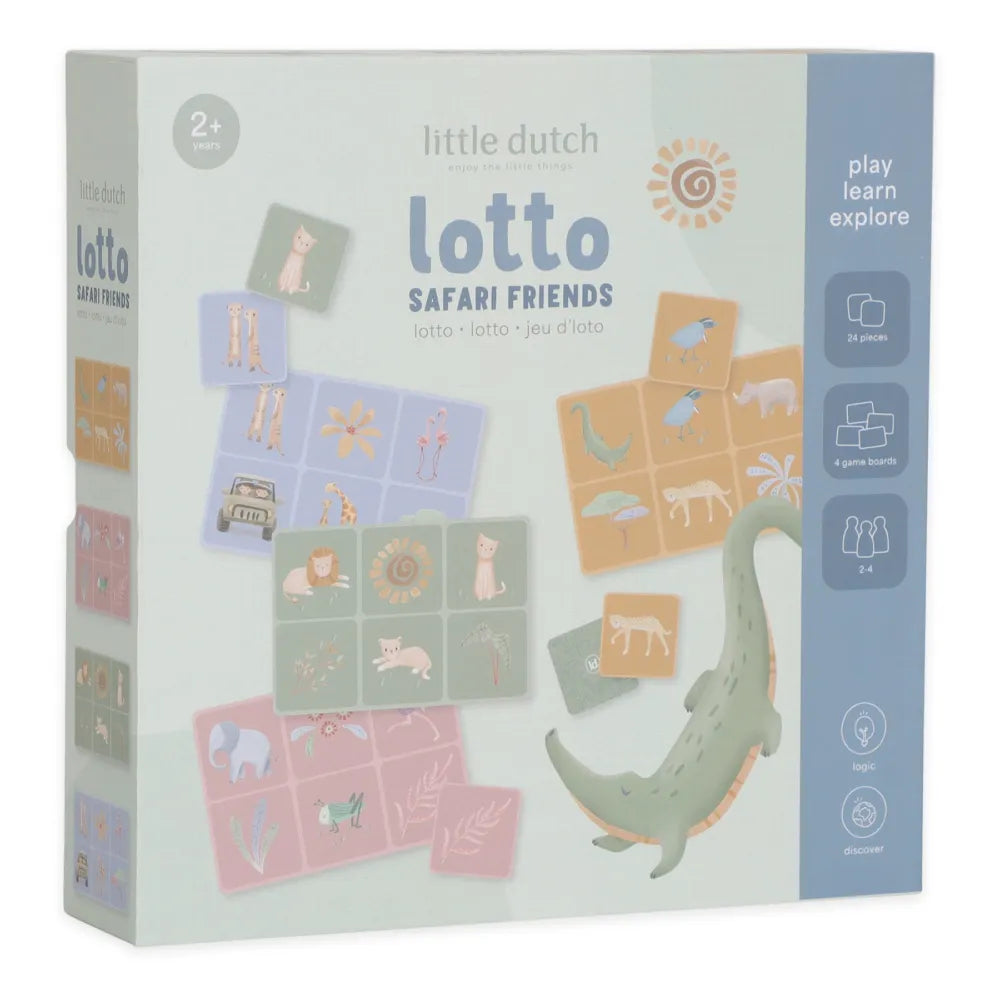 Επιτραπέζιο παιχνίδι παρατηρητικότητας lotto Safari Friends
