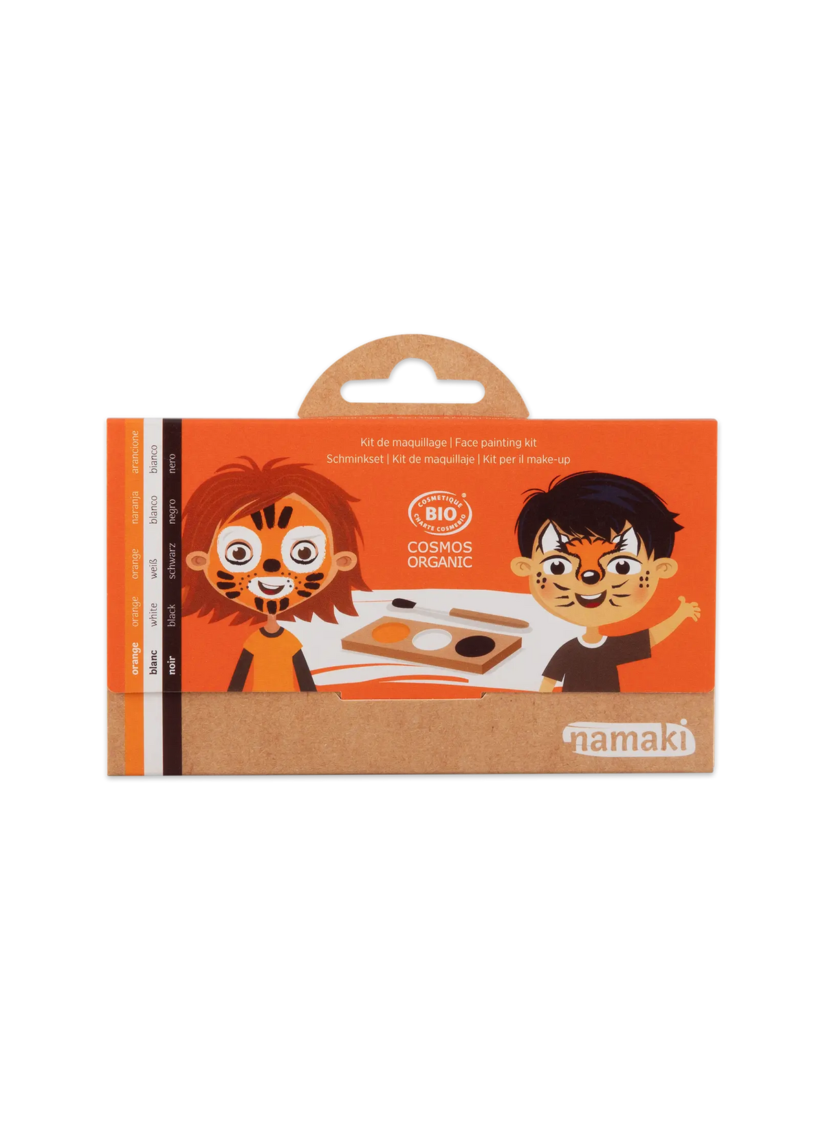 Σετ 3 χρώματα Face Painting Tiger & Fox