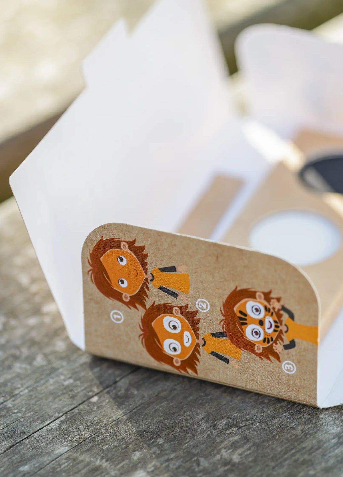 Σετ 3 χρώματα Face Painting Tiger & Fox