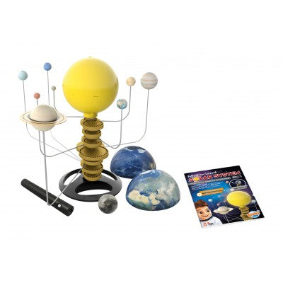 Πλανητάριο με φωτιζόμενο ήλιο και κίνηση πλανητών Buki