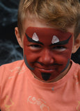 Σετ 3 χρώματα face painting devil & spider