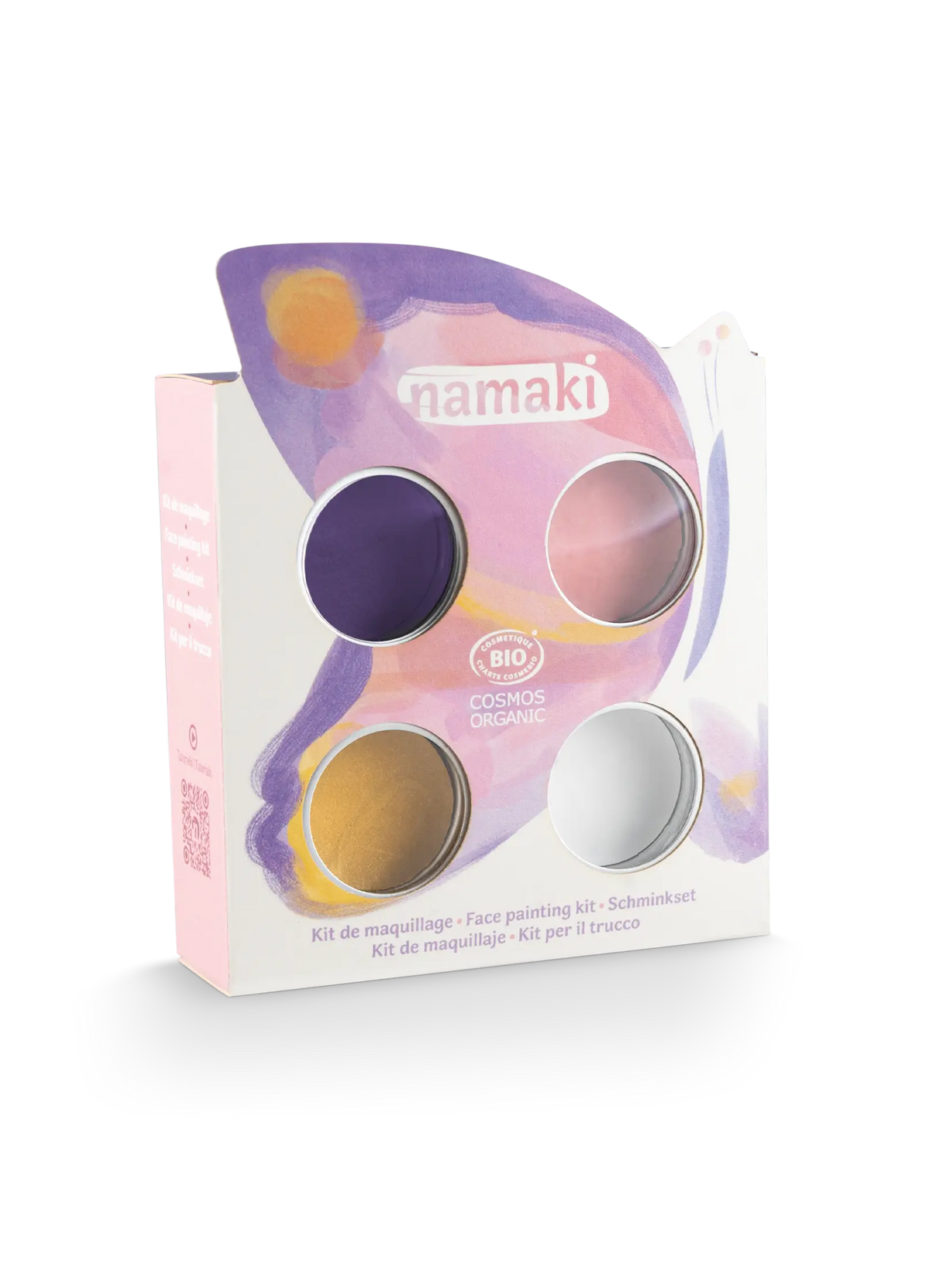 Σετ 4 χρώματα face painting butterfly
