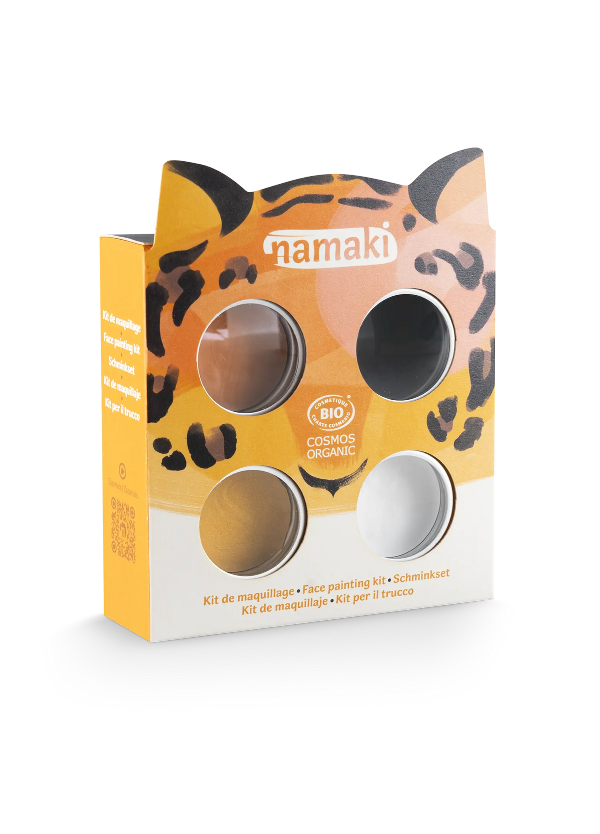 Σετ 4 χρώματα face painting tiger