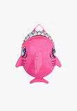 Τσάντα Backpack Crazy Safety Shark Pink