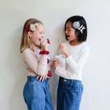 Filled stocking pink sock with 14 surprises