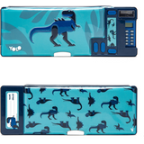 Κασετίνα Yolo Retro Blue Dinosaur