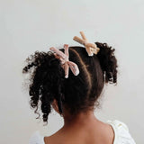 Βελούδινα Scrunchies Μαλλιών Με Φιόγκο