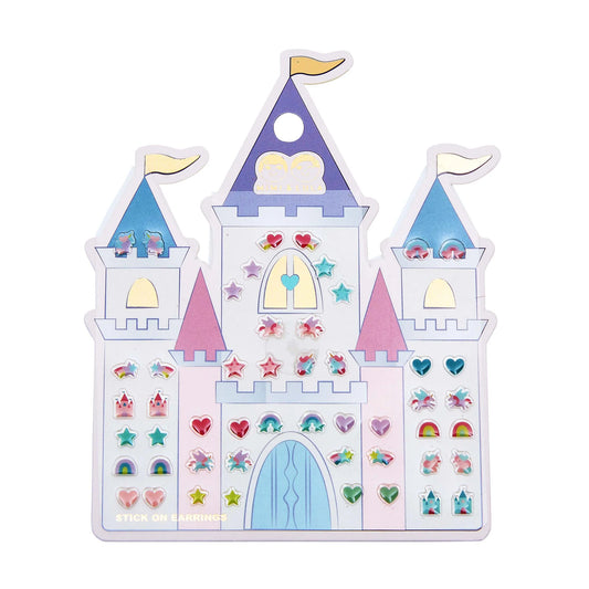Αυτοκόλλητα Σκουλαρίκια Rainbow Castle