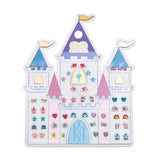 Αυτοκόλλητα Σκουλαρίκια Rainbow Castle