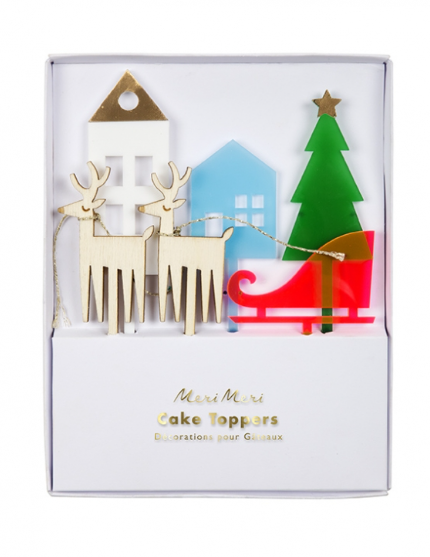 Χριστουγεννιάτικα cake toppers