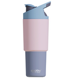 Παγούρι ανοξείδωτο με καλαμάκι pastel pink