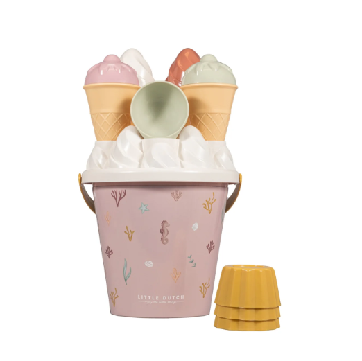 Σετ κουβαδάκια παραλίας ice cream ocean dreams ροζ