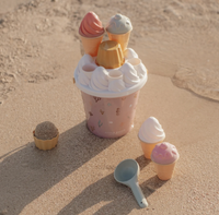Σετ κουβαδάκια παραλίας ice cream ocean dreams ροζ