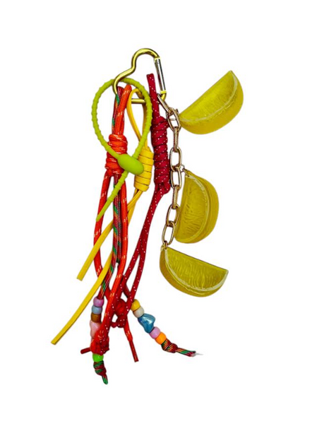 Bag charm lemons