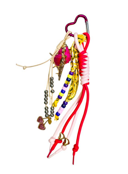 Bag charm seashell