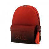 Σακίδιο πλάτης polo red black με μαντήλι