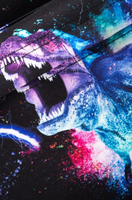 Τσάντα πλάτης hype blue space dinosaur