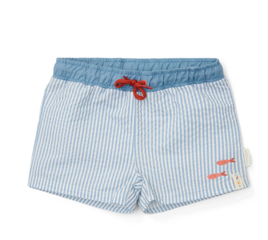 Παιδικό μαγιό βερμούδα για αγόρια sea life ocean blue 6-12 μηνών