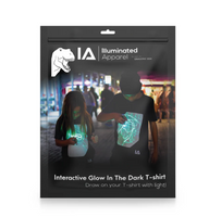 Interactive Glow In The Dark T-Shirt dinosaur 5-6 ετών