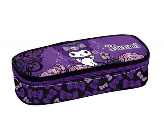 Κασετίνα οβάλ Kuromi