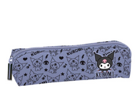 Κασετίνα βαρελάκι Kuromi λιλά