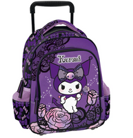 Τσάντα trolley νηπιαγωγείου Kuromi purple laces