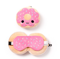 Μαξιλάρι ταξιδιού με μάσκα ύπνου donut