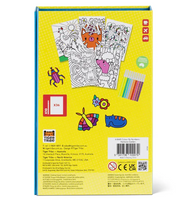 Σετ δραστηριοτήτων colour by numbers rainbow garden