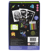 Σετ δραστηριοτήτων colouring set dino in space