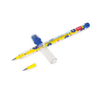Stackable pencil with eraser monster