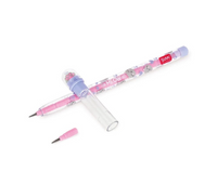 Stackable pencil with eraser kitty