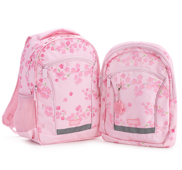 Τσάντα πλάτης δημοτικού 2 σε 1 japanese blossom