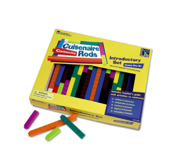 Σετ εκπαιδευτικών ραβδιών Cuisenaire