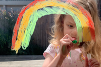 Κηρομπογίες rainbow