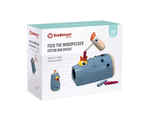 Εκπαιδευτικό παιχνίδι τάισε τον woodpecker Top Bright