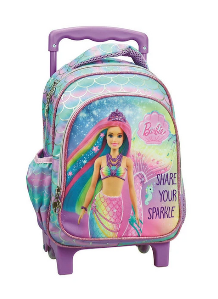 Τσάντα trolley νηπιαγωγείου barbie