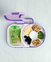 Φαγητοδοχείο με spinner grape purple