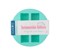 Φόρμα σιλικόνης στρογγυλή brownie bites γαλάζιο