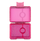 Φαγητοδοχείο yumbox snack με 3 χωρίσματα glitter pink