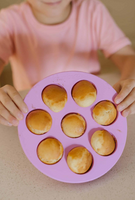 Φόρμα σιλικόνης για mini muffins στρογγυλή