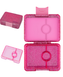 Φαγητοδοχείο yumbox snack με 3 χωρίσματα glitter pink