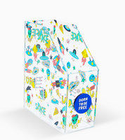 Paper organizer folder born to be free