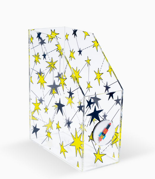 Paper organizer folder spacecraft