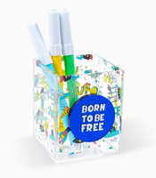 Pencil box born to be free