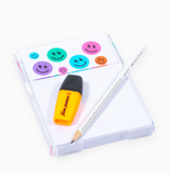 A6 paper storage box happy faces