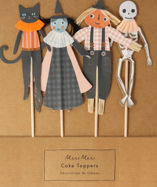 Halloween cake toppers