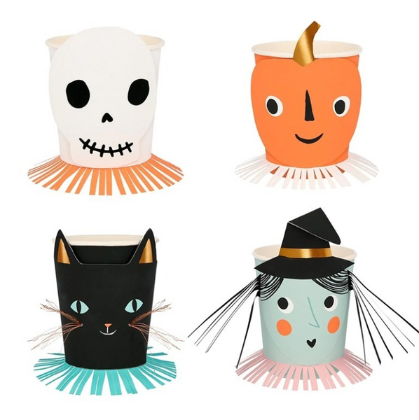 Ποτήρια Halloween 8τμχ